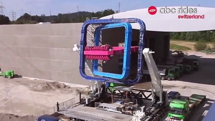 Test d'une nouvelle attraction incroyable : le TOURBILLON