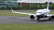 Le nouveau 737 MAX décolle presque a la verticale