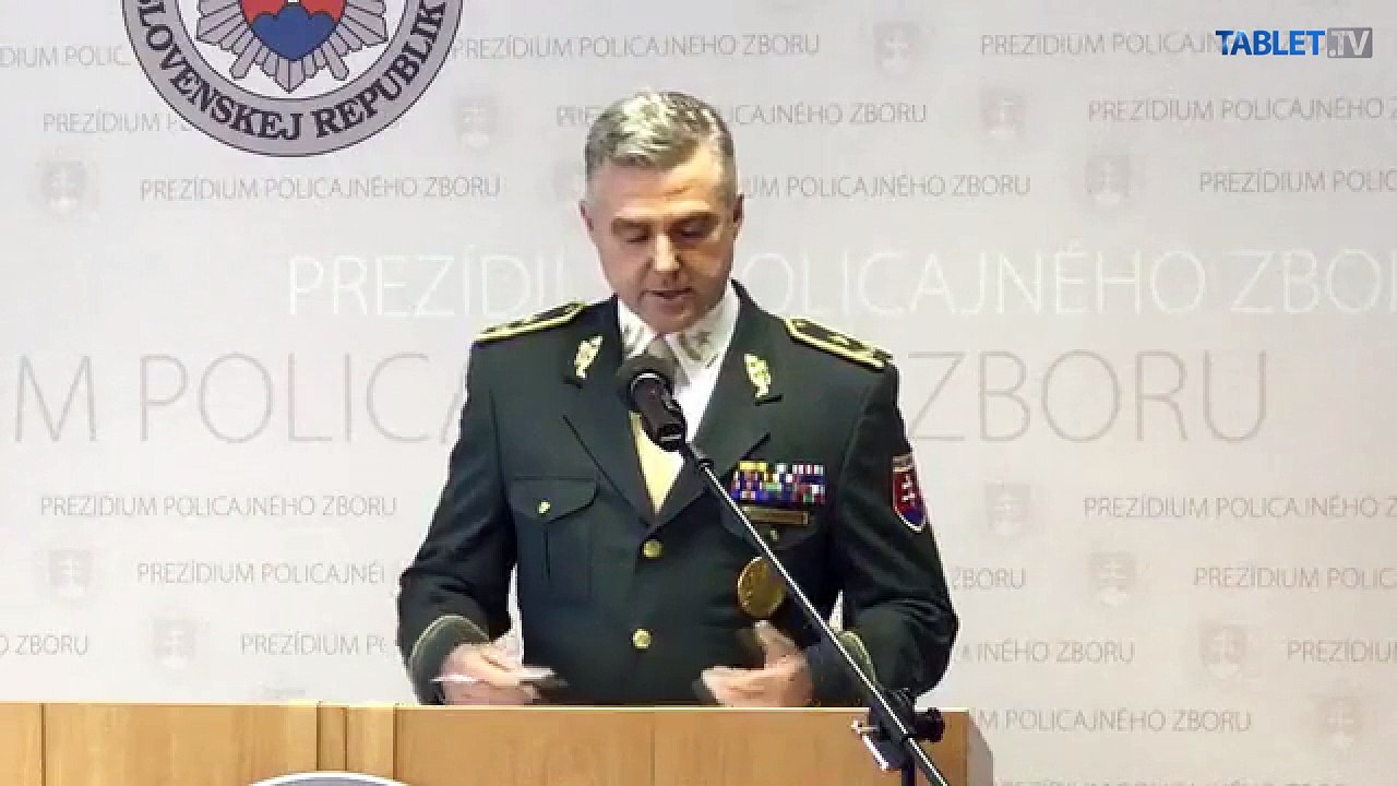 ZÁZNAM: Brífing prezidenta Policajného zboru Tibora Gašpara