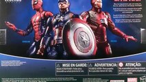 Marvel Legends Captain America: Civil War 3 Pack Iron Man Spider-Man Hasbro
