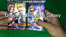 Unboxing Kartu Boboiboy Galaxy