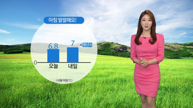 [날씨] 내일 아침 쌀쌀...따뜻하지만 일교차 큰 날씨 / YTN