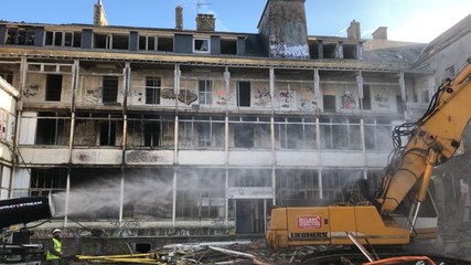 Démolition de l’ancienne école des Beaux-Arts