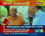 ATMs Cash crunch ATMs located in Bihar, Uttar Pradesh, Madhya Pradesh and Gujarat are getting dry