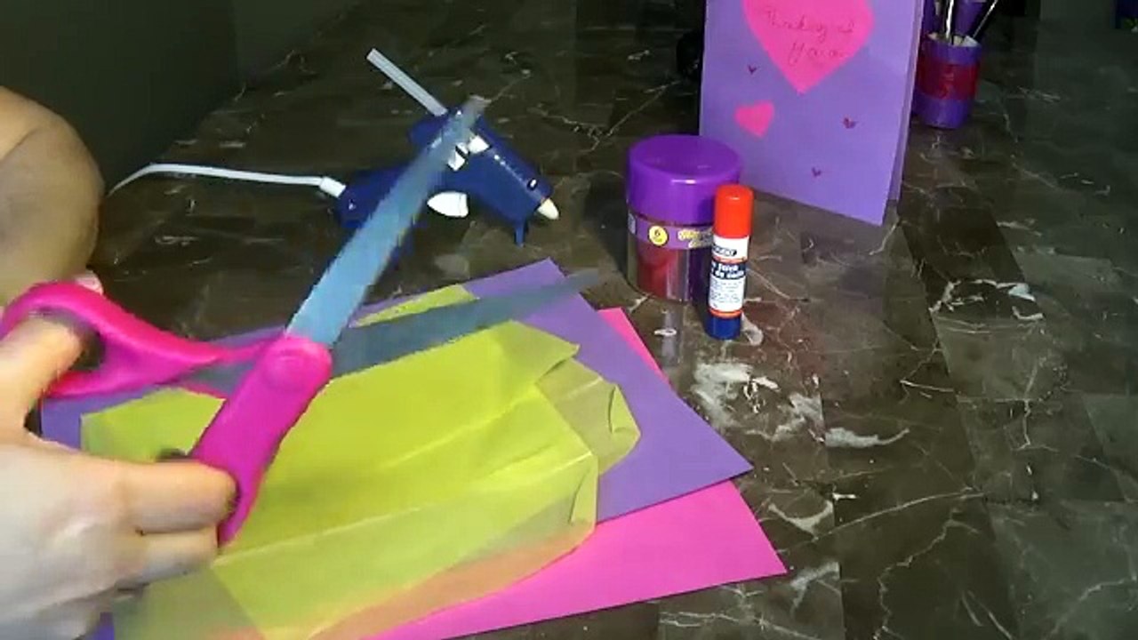 Valentines Day/ Birthday How To Make A Glitter Bomb Tutorial video
