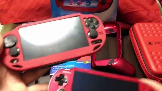 Red PS Vita Accessories