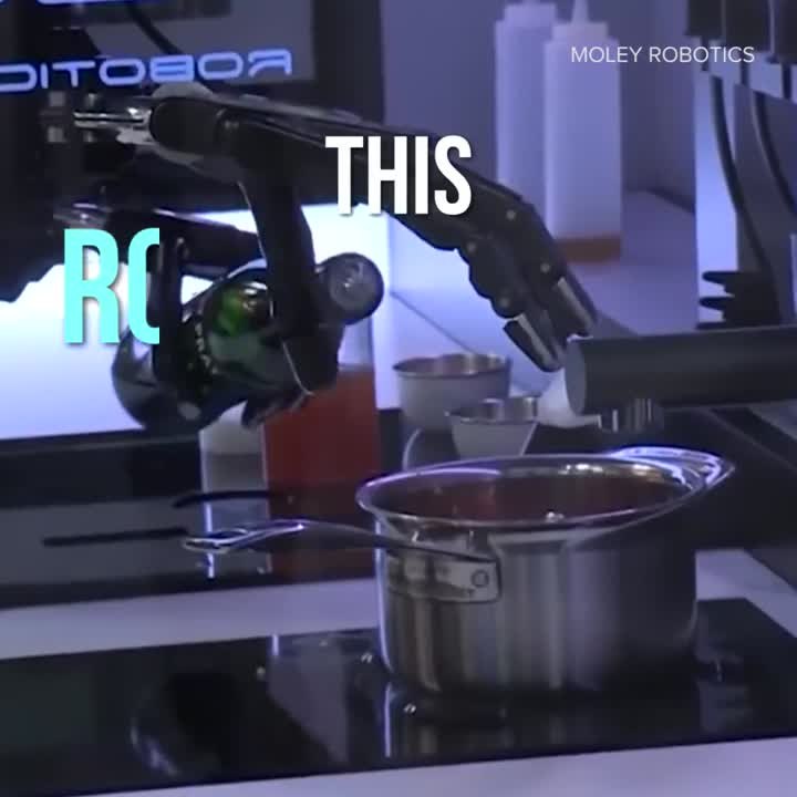 Robotic kitchen arms can cook you a 5 star meal