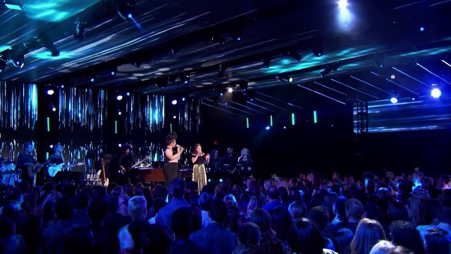 Ada Vox & Lea Michele Sing Defying Gravity from Wicked - Top 24 Duets - American Idol 2018 on ABC