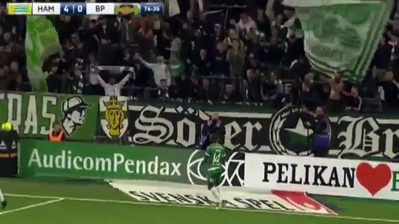 Hammarby 4:0 Brommapojkarna (Sweden. Allsvenskan. 16 April 2018)