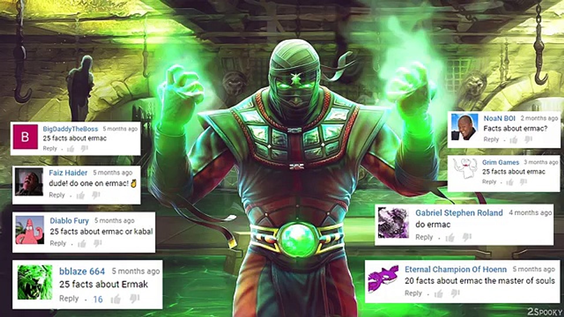 ⁣25 Fs About Ermac From Mortal Kombat That You Probably Didnt Know! (25 Fs)