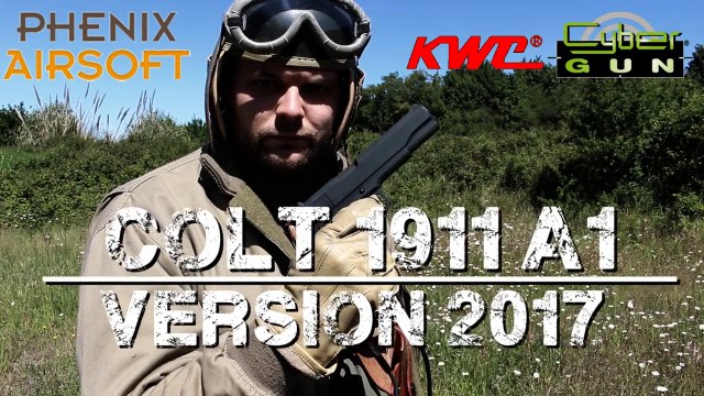 AIRSOFT Colt 1911 A1 Cybergun / KWC- version 2017