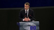 Macron à Strasbourg : 