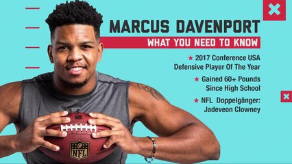 Kay Adams: Marcus Davenport has the physical potential to wreak Von Miller-level havoc