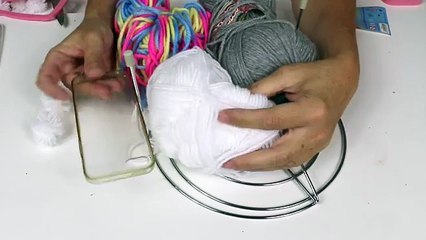 DIY Funda para móvil de peluche del unicornio de Snapchat