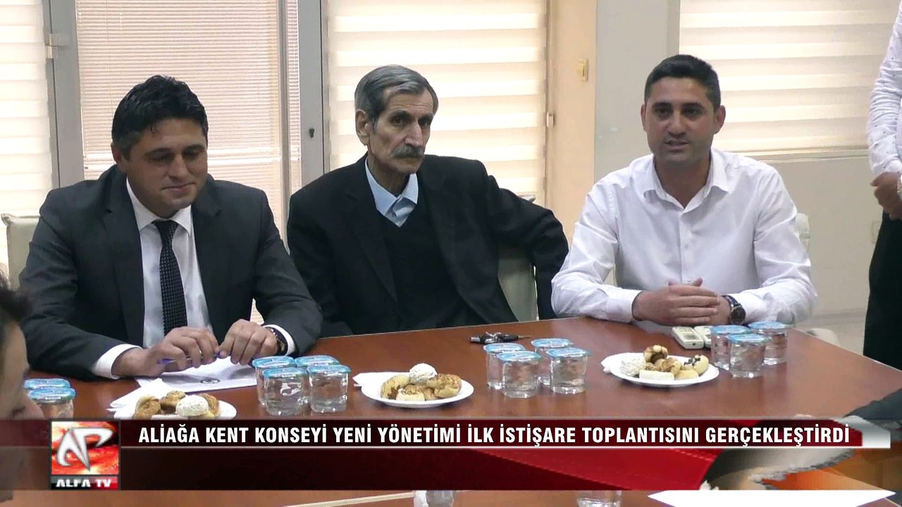 Aliağa Kent Konseyi Yeni Yönetimi İlk İstişare Toplantısını Gerçekleştirdi