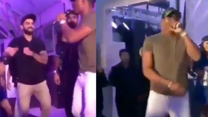 விளம்பர நிகழ்ச்சிகளில் ஐபிஎல் வீரர்கள் நடனமாடிய வீடியோ வெளியாகியுள்ளது