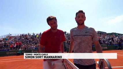 Rolex Masters Monte Carlo - Simon sort Mannarino