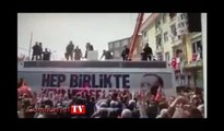Erdoğan'ın başına gelen görünmez kaza kamerada