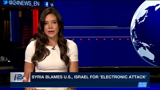 i24NEWS DESK | Syria blames U.S., Israel for 'electronic attack' | Tuesday, April 17th 2018