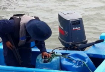 Armada del Ecuador detiene dos embarcación con una pesca que no pudo ser justifica