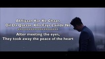 Fake Friends (Nazar Nai Aunde) - Fysul Mirza - Lyrical Video With Translation | Latest Punjabi Song 2018