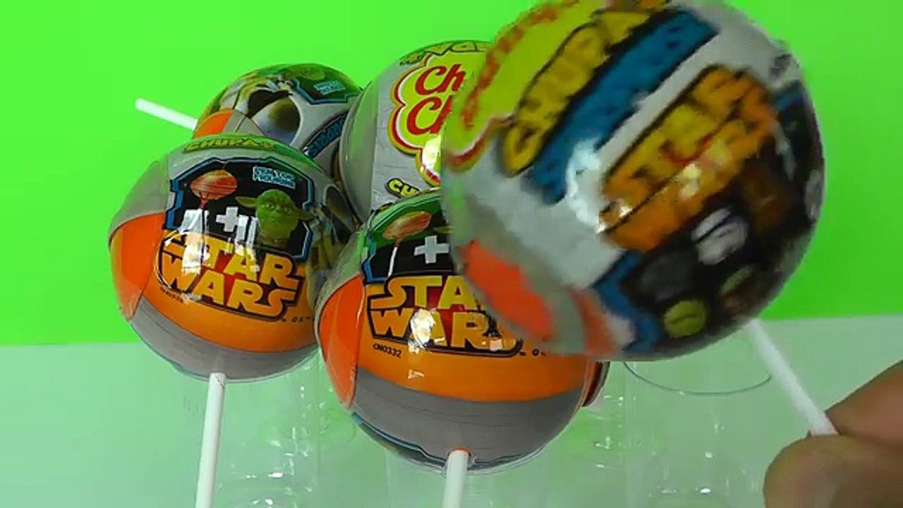 HUEVOS SORPRESA STAR WARS chupa chups.
