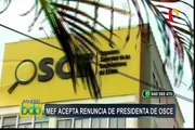 Ministerio de Economía y Finanzas acepta renuncia de presidenta de la OSCE