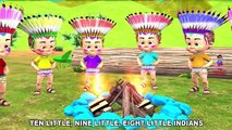Learn Wild Animals - Five Little Monkeys