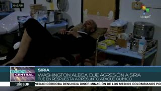 Siria: defensa antiaérea repele ataque con misiles en Homs