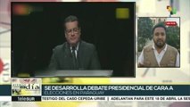 Paraguay: Alegre y Benítez debaten previo a comicios presidenciales