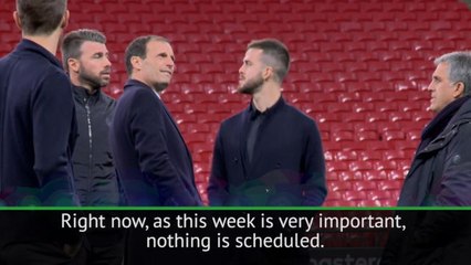 Allegri insists nothing is decided on his future at Juve