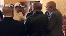 El Papa se reúne con el Cuarteto de Túnez, premio Nobel de la Paz de 2015