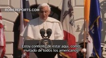 Benedicto XVI visitó EEUU en 2008 y se reunió con víctimas de abusos