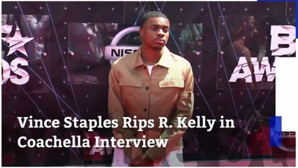 Vince Staples Rips R. Kelly in Coachella Interview