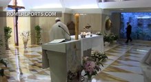 Papa en Santa Marta: No tengamos miedo a las sorpresas del Espíritu Santo