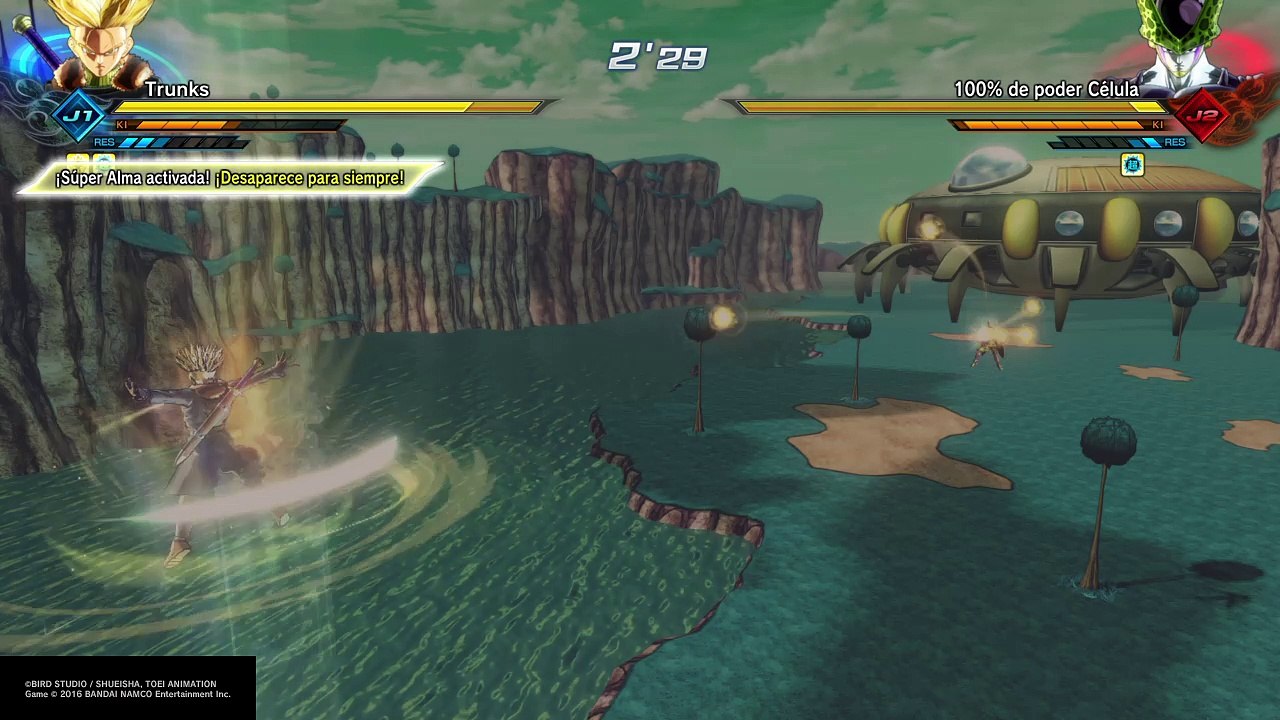 DRAGON BALL XENOVERSE 2, Trunks vs Cell offline