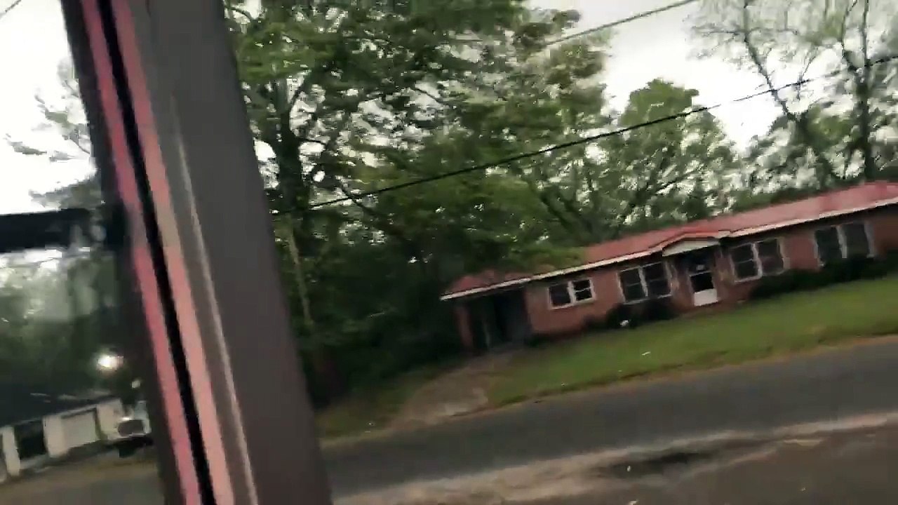 Near miss by a tornado in Meridian