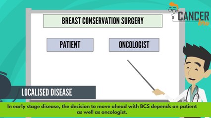 CancerBro explains treatment of localised breast cancer