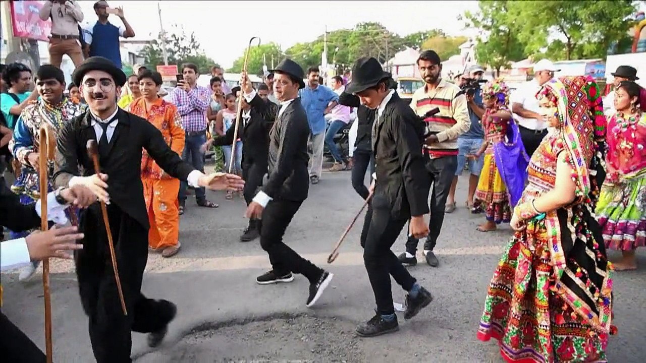 Charlie Chaplin fans in India celebrate his 129th birthday