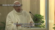 Francisco en Santa Marta: Basta de “hacer teatro”. Hay cristianos que no tienen nada | Papa