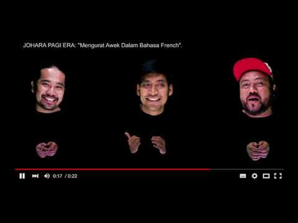Johara Ajar Cara Mengorat Awek Dalam Bahasa Perancis!