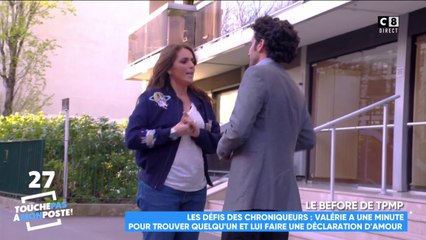 Valérie Benaïm fait une déclaration d'amour à un inconnu dans la rue