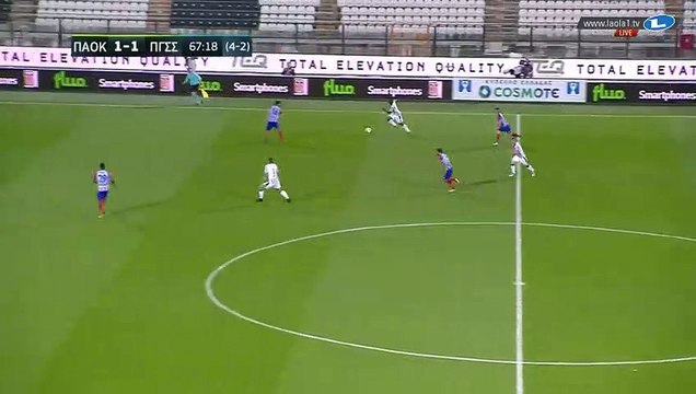 Dimitrios Pelkas Goal HD - PAOK	2-1	Panionios 17.04.2018