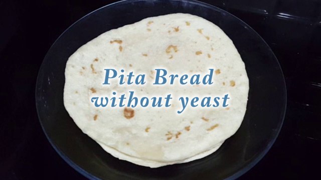 How to make Pita Bread Recipe | Homemade without oven Pita Bread | No Yeast