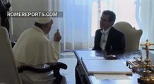 El Papa recibe al nuevo embajador peruano, Juan Carlos Gamarra Skeels
