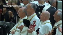 El Papa a la Orden del Santo Sepulcro: Todos somos responsables de ayudar a Tierra Santa