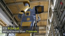 WATCH: Japanese engineer Masaaki Nagumo always dreamed of suiting up as a Gundam robot - so he created this mean machine.(Video: Reuters)