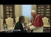 Benedicto XVI recibe a los nuevos embajadores de Australia, Colombia y Nigeria