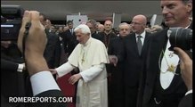 El Papa asiste al estreno del documental Arte y fe, Via Pulchritudinis de los Museos Vaticanos