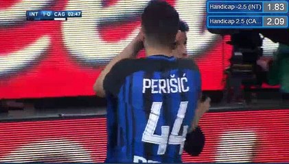 Joao Cancelo Goal HD - Internazionale 1-0 Cagliari 17.04.2018